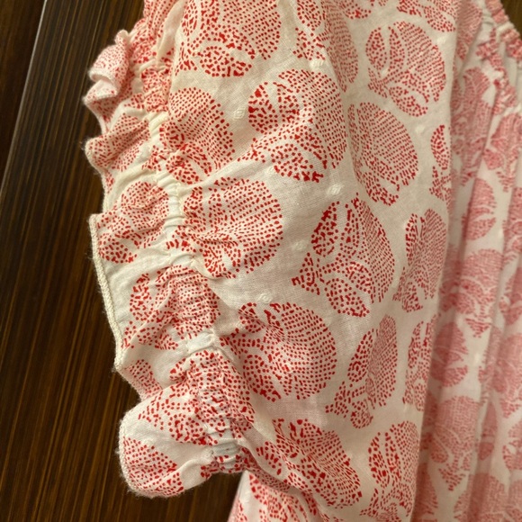 Roller Rabbit Rosemary Abha Maxi Dress Off Shoulder (16) - Picture 6 of 8